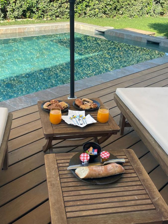 Chambre Luxe Dans Villa De Standing Avec Piscine, Acces Discret Et Independant, Terrasse Arboree Et Parking Prive La Valette-du-Var Kültér fotó